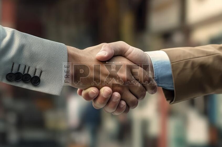 Confía plenamente en alguien: descubre cómo es posible 1 una imagen de dos personas dandose la mano en un ambiente luminoso y calido