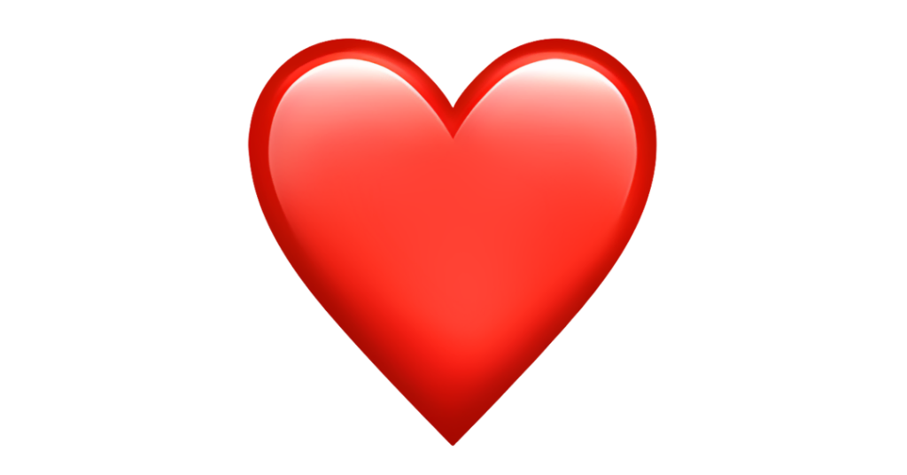 Expresa tu amor con un corazón: Cómo decir "Te amo" en WhatsApp 1 una imagen de un corazon rojo rodeado de emoticones de whatsapp