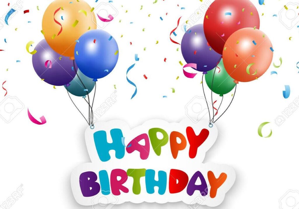 Cómo enviar una carta de cumpleaños emocionante a una amiga lejana 1 una imagen de una carta de cumpleanos con globos y confeti