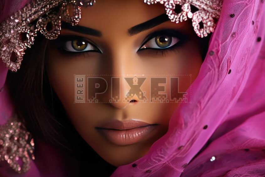 Intensidad y pasión: los rasgos de una mujer Capricornio enamorada 1 una imagen de una mujer mirando intensamente a la camara con una mirada apasionada y una sonrisa sutil en su rostro