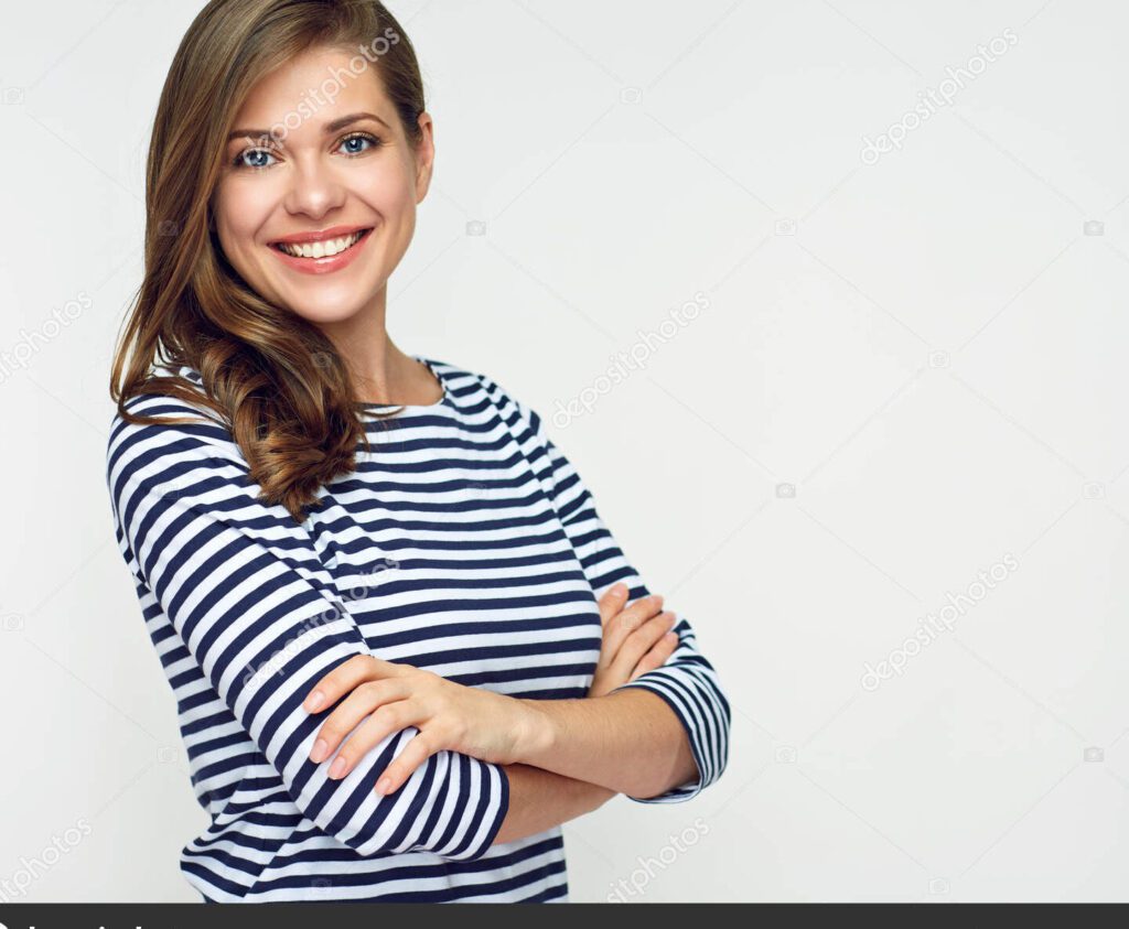 Halagos para resaltar la belleza de una mujer: consejos y ejemplos 1 una imagen de una mujer sonriente y segura de si misma